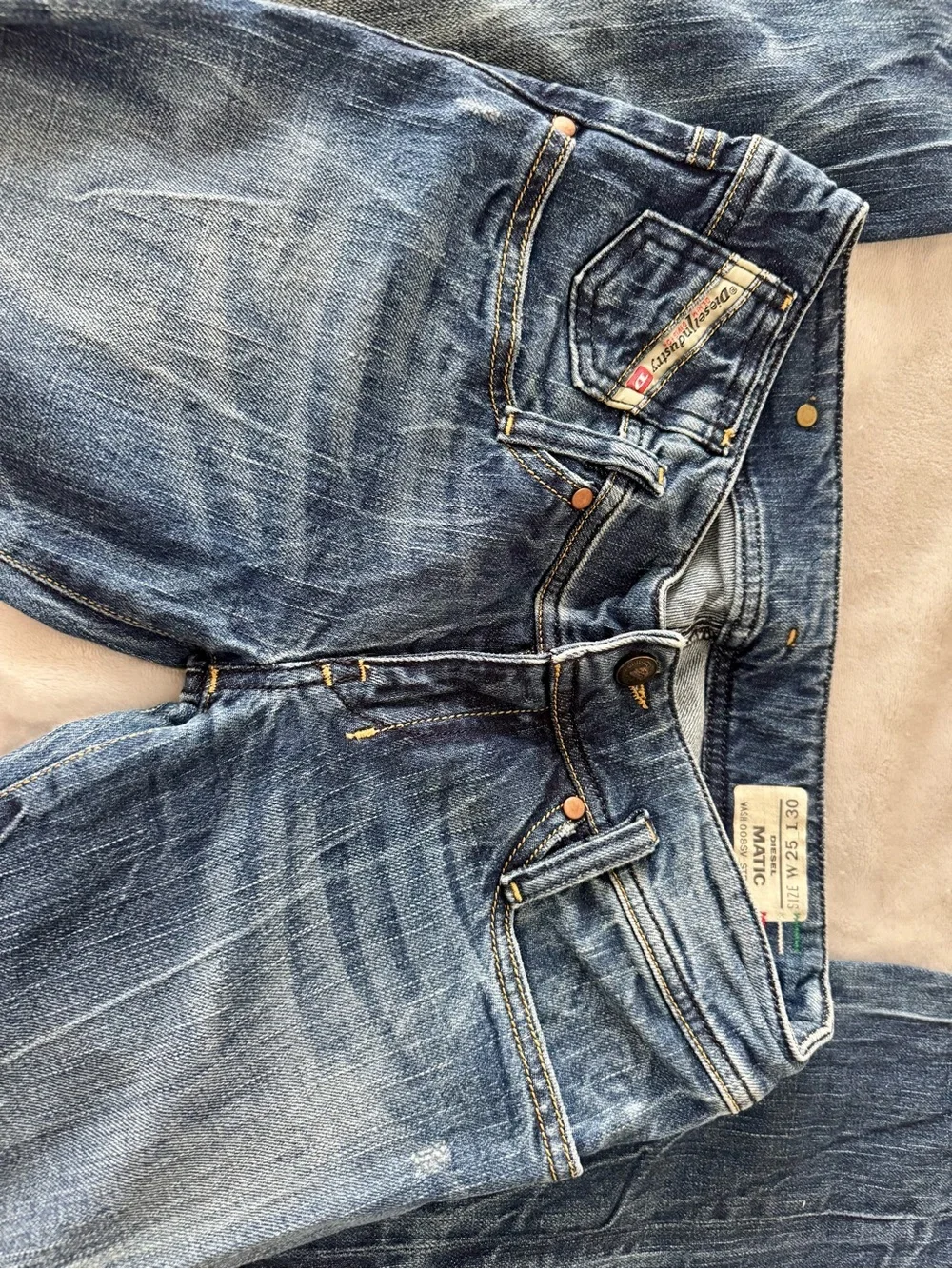 Diesel women Jean Size 25 L30 WASH 008SV_STRETCH
